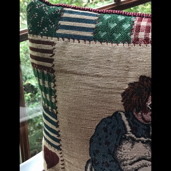 ▪️Vintage Style RAGGEDY ANN Stitch Throw Pillow - Picture 4 of 5